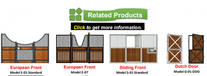 Geprefabriceerd Q195-de Veeteeltmateriaal van de Paard Stabiel Doos 4