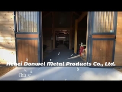 Het binnenshelfter-de Stallenbamboe van het Dak Europese Paard Houten Vullen