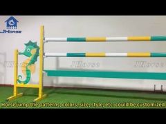 Verstelbare paardenspringen Veilig flexibel paardenspringen