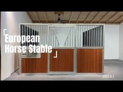 Verzinkt Zilver Stalen Metalen Frame Paardenstal Voorkant Zwaar Uitvoering