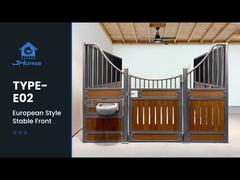 Ruiterdak Geprefabriceerde gratis Europese paardenboxen Boerderijstallen Uitrusting