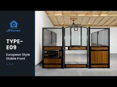 Introductie van budgetvriendelijke Europese paardenstallen met gegalvaniseerd roestvrij staal, 14 voet hoog, voor u