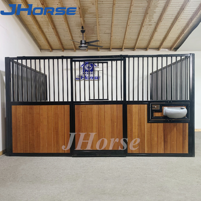 Staal 8ft X 6ft de Comités van de Paardbox Paard Stabiele Schuifdeuren