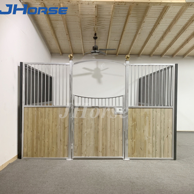 Bamboe houten plank paardenstal fronten / paarden stabiele staal bouwen 10ft