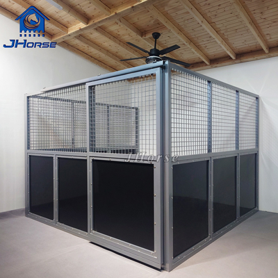 10ft 12ft draagbare paardenstal panelen staal tijdelijk aangepast economisch aluminium
