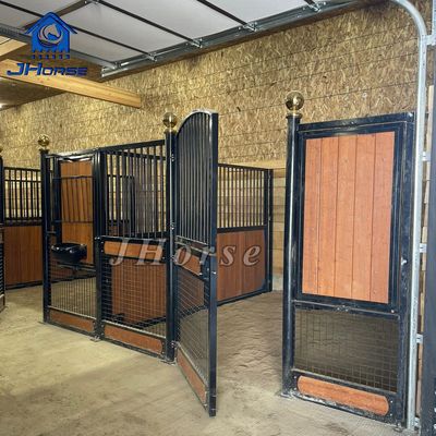 Zware staal paardenstal panelen 1/4 inch Easy Assembly 4 Set
