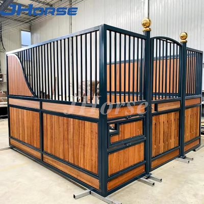 Schommeldeur of schuifdeur Paard Stabiel staal Q235 / Q235B En hout op maat