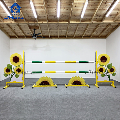 Hoge veiligheid Solid PVC Paardensprongapparatuur voor professionele ruiters
