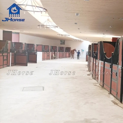 2.2m Weerbestendige Bamboe Paardenbox Deuren Stalbox Stallen Paarden Houten Paardenhouderij Arena Panelen